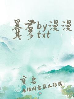 暴君by漫漫何其多txt