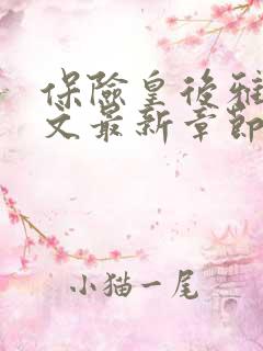 保险皇后雅君全文最新章节更新