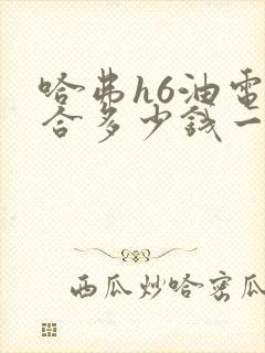 哈弗h6油电混合多少钱一辆