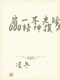 扇一耳光赔偿5000精神损失费