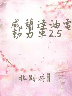 威兰达油电混合动力车2.5
