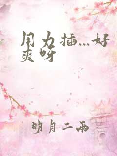 用力插...好爽呀