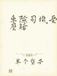 车险司机受伤怎么赔