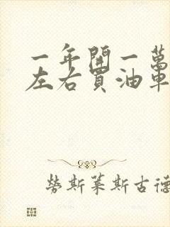 一年开一万公里左右买油车还是电车
