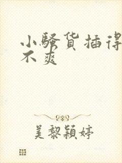 小骚货插得你爽不爽