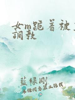 女m跪着被主人调教