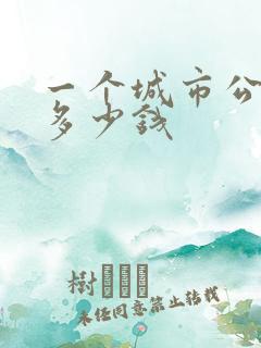 一个城市公交车多少钱