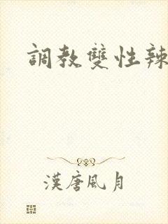调教双性辣文 调教双性辣文