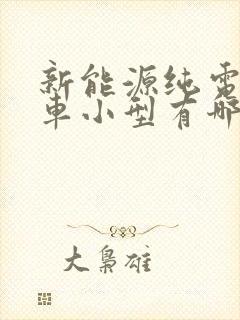 新能源纯电动汽车小型有哪些品牌 新能源纯电动汽车小型有哪些品牌