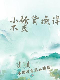 小骚货操得你爽不爽