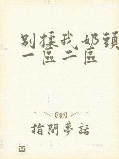 别揉我奶头嗯啊一区二区