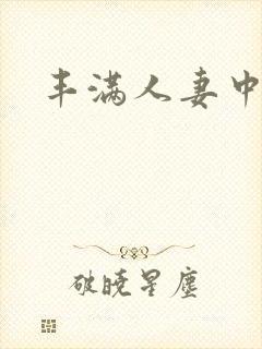 丰满人妻中字