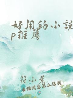 好用的小说app推荐