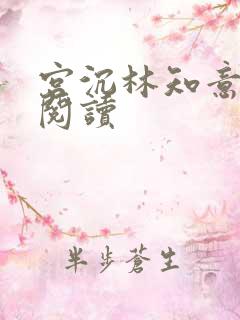 宫沉林知意全文阅读