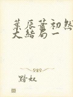 叶辰萧初然完结大结局一 叶辰萧初然完结大结局一