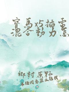 宝马x5插电式混合动力怎么样