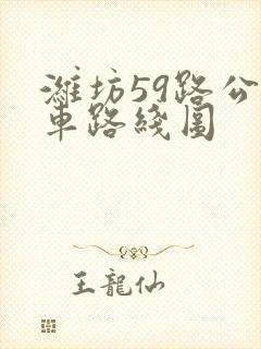 潍坊59路公交车路线图