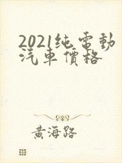 2021纯电动汽车价格
