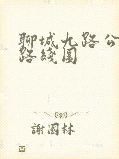 聊城九路公交车路线图 聊城九路公交车路线图