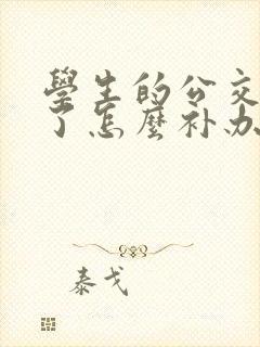 学生的公交卡丢了怎么补办 学生的公交卡丢了怎么补办