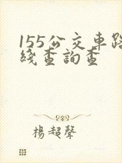 155公交车路线查询查