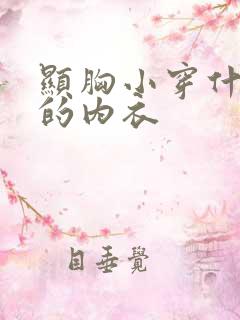 显胸小穿什么样的内衣