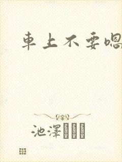 车上不要嗯啊