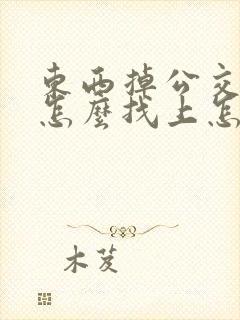 东西掉公交车上怎么找上怎么找回?
