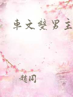 车文双男主小说