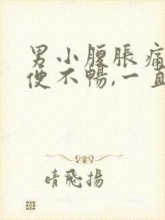 男小腹胀痛,小便不畅,一直有尿感