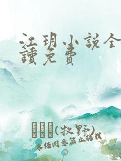 江玥小说全文阅读免费