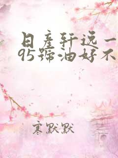 日产轩逸一直用95号油好不好