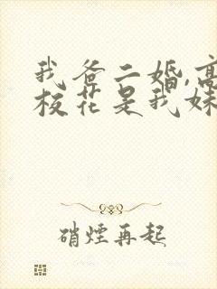 我爸二婚,高冷校花是我妹全集短剧