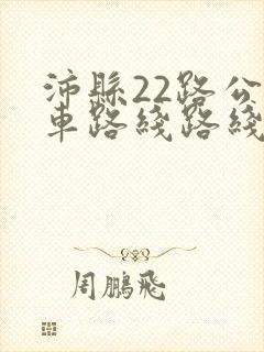 沛县22路公交车路线路线 沛县22路公交车路线路线