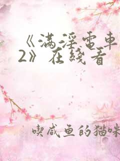 《满淫电车调教2》在线看