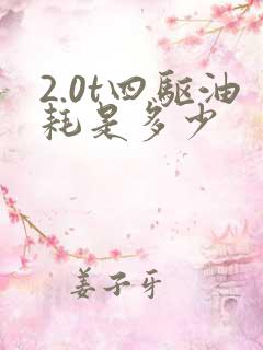 2.0t四驱油耗是多少