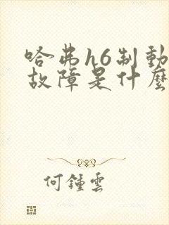 哈弗h6制动灯故障是什么原因