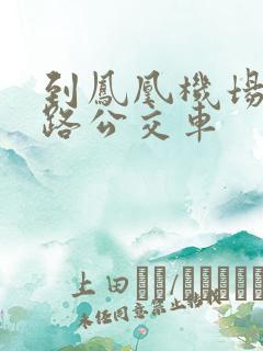 到凤凰机场坐几路公交车 到凤凰机场坐几路公交车