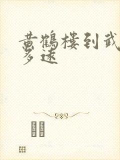 黄鹤楼到武汉站多远
