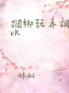 捆绑玩弄调教丨vk