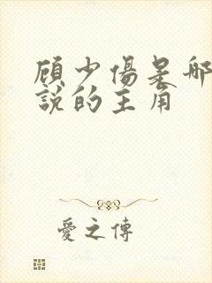 顾少伤是哪部小说的主角