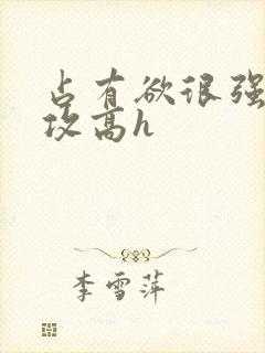占有欲很强糙汉攻高h