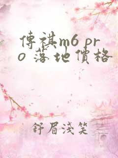 传祺m6 pro 落地价格