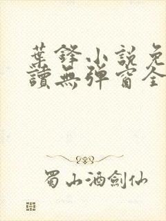 叶锋小说免费阅读无弹窗全文
