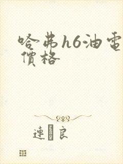 哈弗h6油电混价格