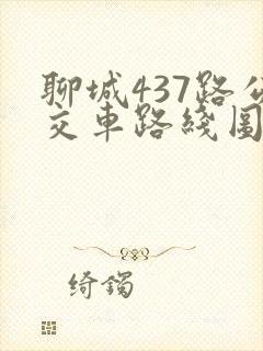 聊城437路公交车路线图