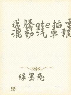 迈腾gte插电混动汽车报价 迈腾gte插电混动汽车报价