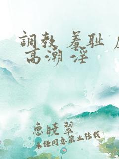 调教 羞耻 虐 高潮 淫