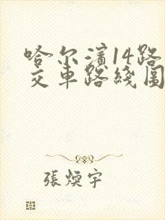 哈尔滨14路公交车路线图