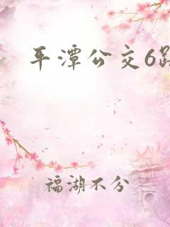 平潭公交6路 平潭公交6路